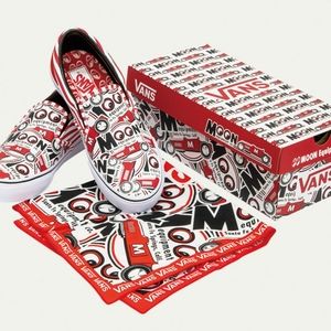 Vans X MOONEYES Japanese Xmas Party 2020 limited editions slip ons